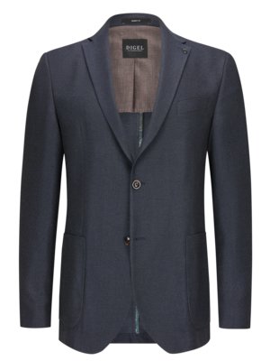 Veste blazer avec finition subtilement structurée, coudières, stretch