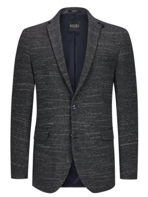 Veste blazer doublé en maille jersey, Modern Fit