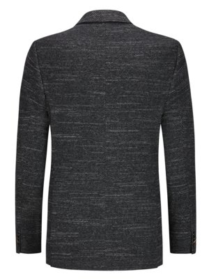 Gevoerd colbert van gebreide jersey, modern fit