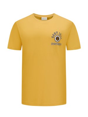 T-Shirt mit Logo-Aufdruck in Vintage-Optik