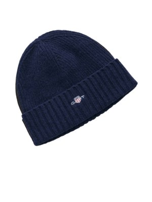 Czapka typu shield beanie z wełny