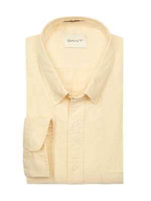 Shirt in Oxford fabric with breast pocket, Regular Fit