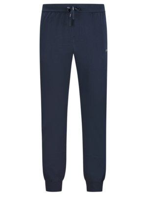 Pantalon de pyjama en coton élastique