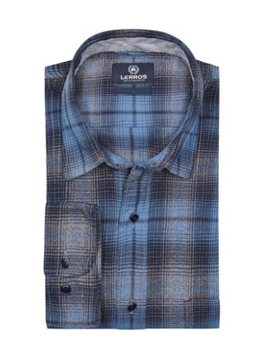 Chemise en flanelle à motif à carreaux