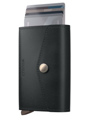 Geldbeutel aus Leder, mit Cardprotector