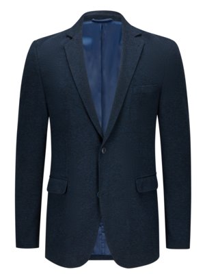 Veste blazer en jersey à motif raffiné