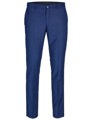 Business trousers in a wool blend with stretch 