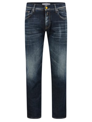 Jeans Sandot in used look, relaxed tapered fit