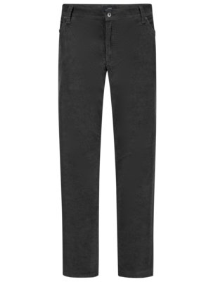 Pantalon en velours côtelé élastique, Regular Fit