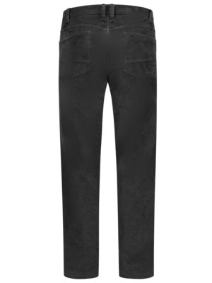 Pantalon en velours côtelé élastique, Regular Fit