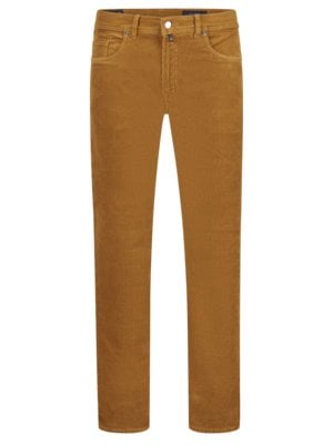 Pantalon 5 poches en velours côtelé avec stretch, Modern Fit