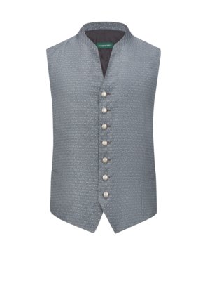 Traditional waistcoat Inzing with coat of arms buttons