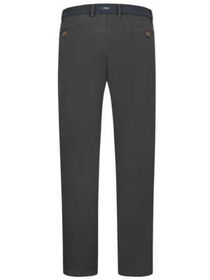 Bestformer chino met stretchgehalte en elastische tailleband, regular fit