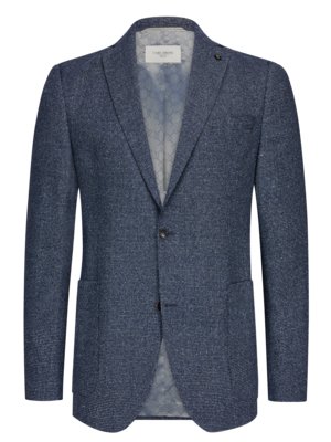 Veste blazer structurée avec coudières