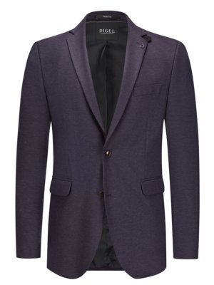 Veste blazer modulable en jersey à motifs