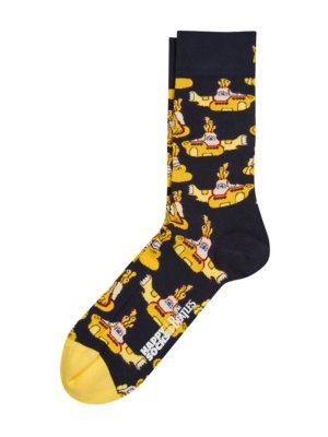 Socks with Yellow Submarine motif, Beatles Edition