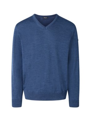 Sweater in washable merino wool