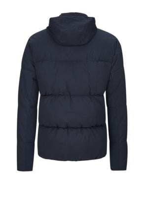 Veste matelassée imperméable à capuche intégrée