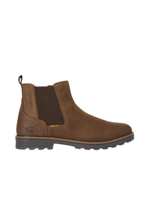 Chelsea boots en cuir à semelle profilée