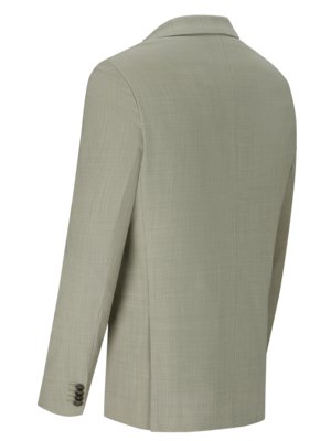 Suit in virgin wool with stretch content