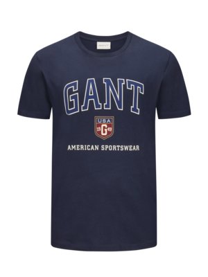 T-shirt avec logo imprimé caoutchouté