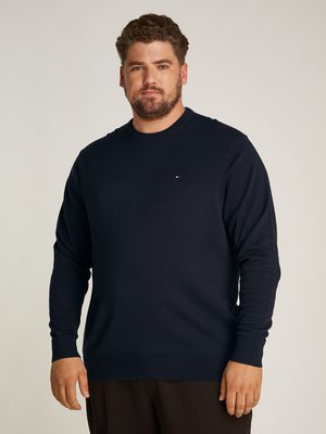 Pull en coton avec logo brodé