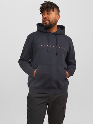 Hoodie mit gummiertem Logo-Print