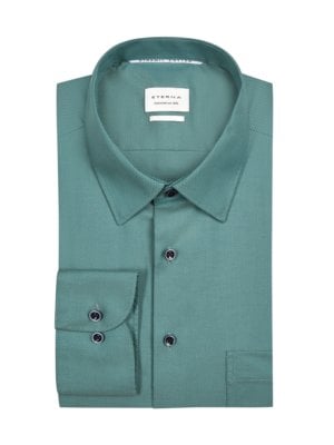 Cotton shirt with fine texture, Comfort Fit