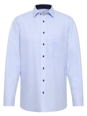 Shirt with striped pattern, extra long