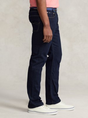 Jeansy raw o kroju relaxed straight fit