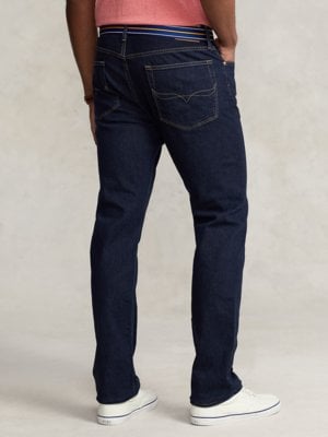 Jeansy raw o kroju relaxed straight fit