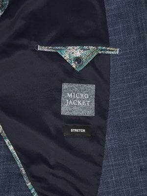 Teilgefüttertes Sakko mit Ellenbogen-Patches, Modern Fit