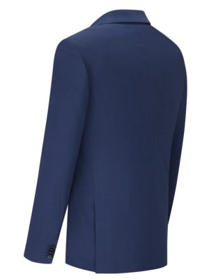 Suit in virgin wool with stretch content