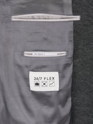 Jersey-Sakko 24/7 Flex mit dezentem Webmuster