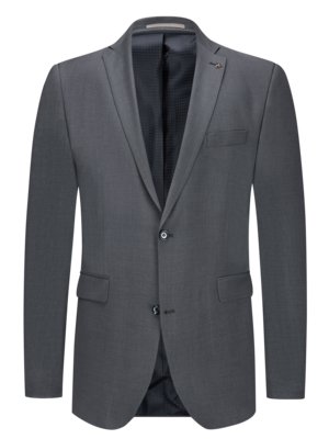 Suit separates trousers in virgin wool with stretch content