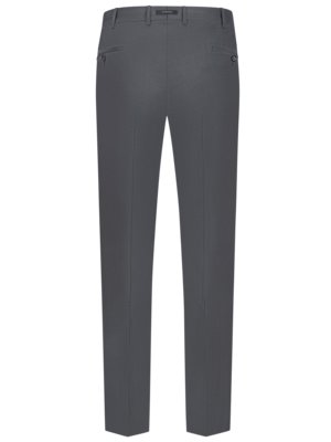 Business pantalon van scheerwol met stretchgehalte