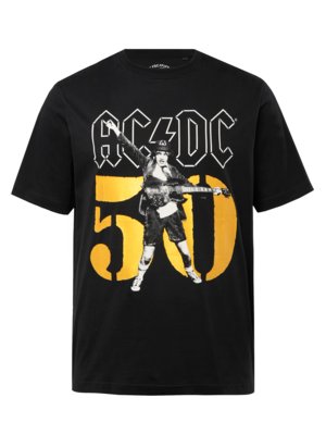 T-Shirt mit 50 Jahre AC/DC-Motiv