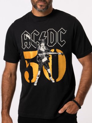 T-Shirt mit 50 Jahre AC/DC-Motiv