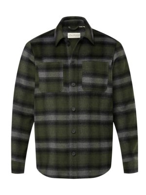 Flanell-Overshirt JP Aware mit Karo-Muster