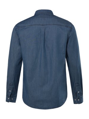 Overhemd in lichte denim kwaliteit, modern fit