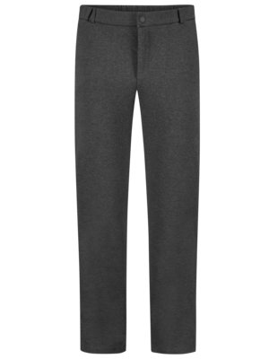 Flex suit trousers in stretch fabric with sweat properties