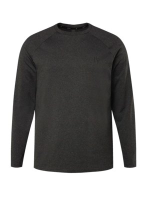 Long-sleeved top in functional fabric