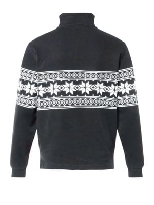 Pull camionneur avec motif norvégien imprimé 