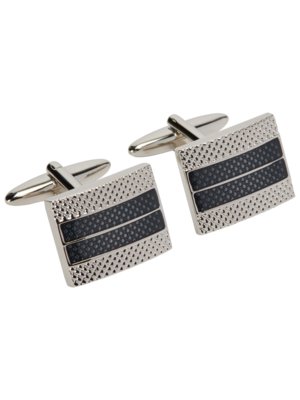 Textured cufflinks