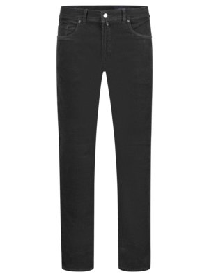 Pantalon 5 poches en velours côtelé avec stretch, Modern Fit