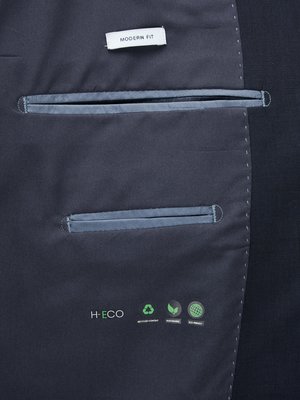 Anzug in Stretch-Qualität, H-Eco, Modern Fit