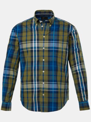 Shirt with check pattern, Modern Fit