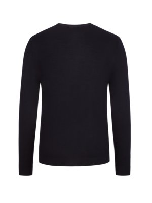 Sweater,-round-neck,-made-of-pure-merino-wool
