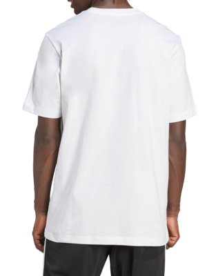 Cotton T-shirt with front print, Regular Fit