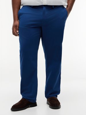 Twill chinos Denton with subtle texture and stretch, straight fit